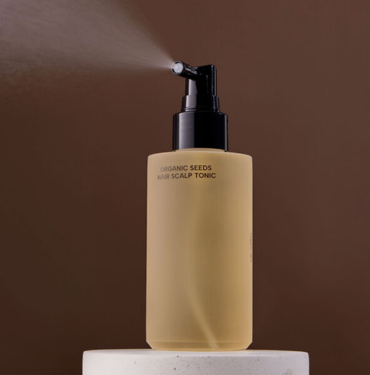 Organic Seeds Hair Scalp Tonic.