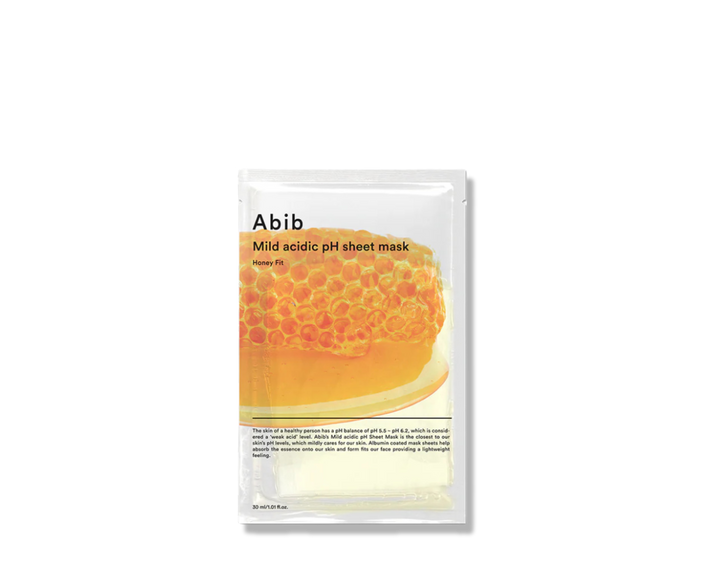 Mild Acidic pH Sheet Mask Honey Fit