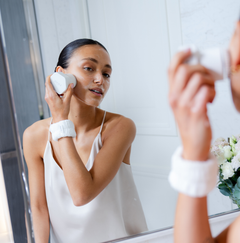 Facial Cleansing & Massage Brush (Black)